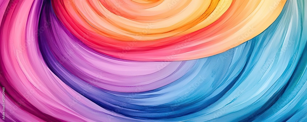 Poster marble watercolor idea. vibrant swirling colors creating an abstract and dynamic visual effect.