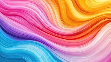 Obraz premium Marble watercolor idea. Vibrant abstract waves of color create a dynamic, fluid visual experience.