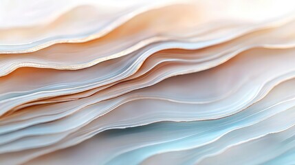 Obraz premium Marble watercolor idea. Abstract layered textures in soft colors creating a calming visual effect.