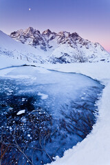 Lac Devant Meije Les Crins