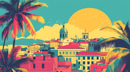 Porto Alegre, Goiania, Recife brazilian city travel stickers and plates. Brazil city vintage plate or postcard. South America vacation voyage vector sticker or souvenir card, grunge travel tin sign