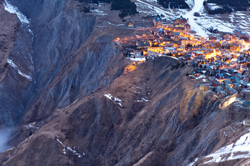 Au bord du gouffre, Les Deux Alpes