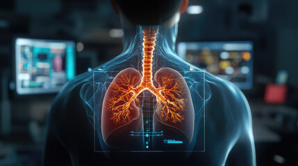 Holographic 3D Model for Early Stage Lung Cancer Diagnosis, Innovative tool for precise clinical assessment and treatment planning.