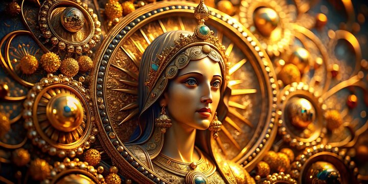 HD Macro Photography of Religious Symbols: Divine Light and Sacred Details, Spiritual Desktop Wallpaper