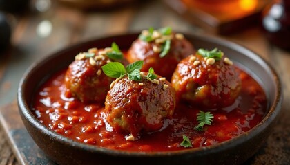 Koofteh Tabrizi (Stuffed Meatballs)