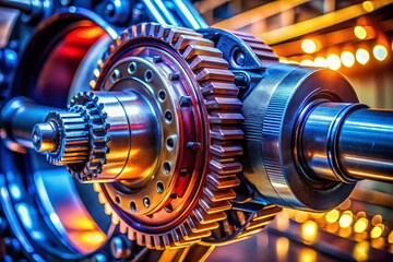 High-Depth-of-Field Image: Single Reduction Driving Axle Assembly
