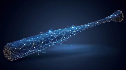 Abstract Baseball Bat: A Polygonal Network Design