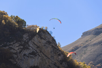 Fly Chegem paragliding site is 