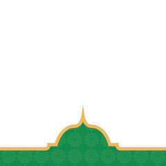 Islamic Footer Decoration