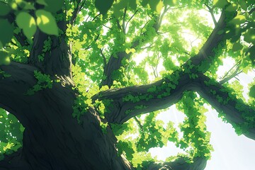 Fototapeta premium tree in the forest