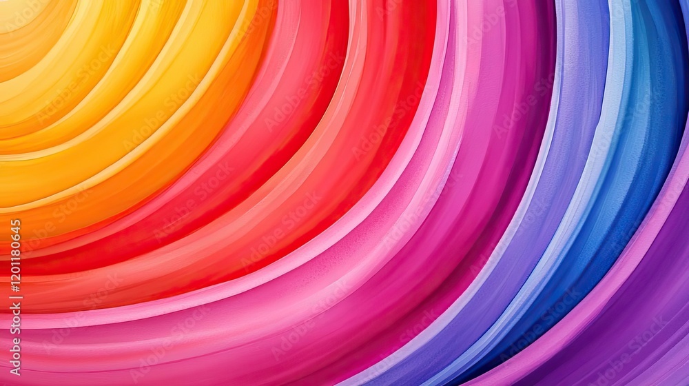 Poster fluid watercolor concept. vibrant swirl of colors creating a dynamic and abstract visual experience.