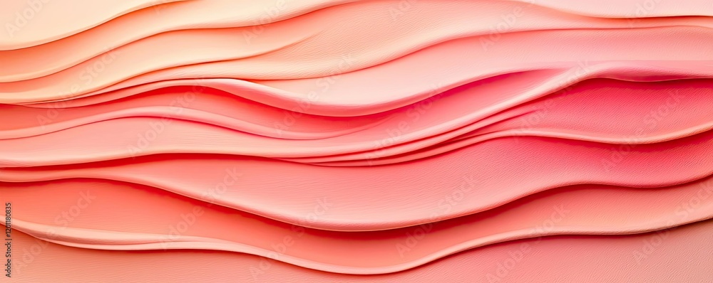 Poster fluid watercolor concept. soft, wavy patterns in warm hues create a calming and elegant backdrop for
