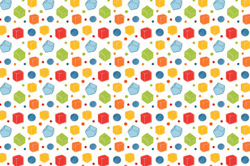 Abstract geometric pattern design background