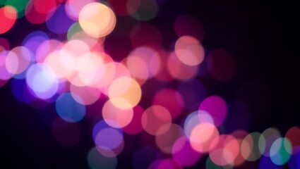 abstract colorful bokeh background
