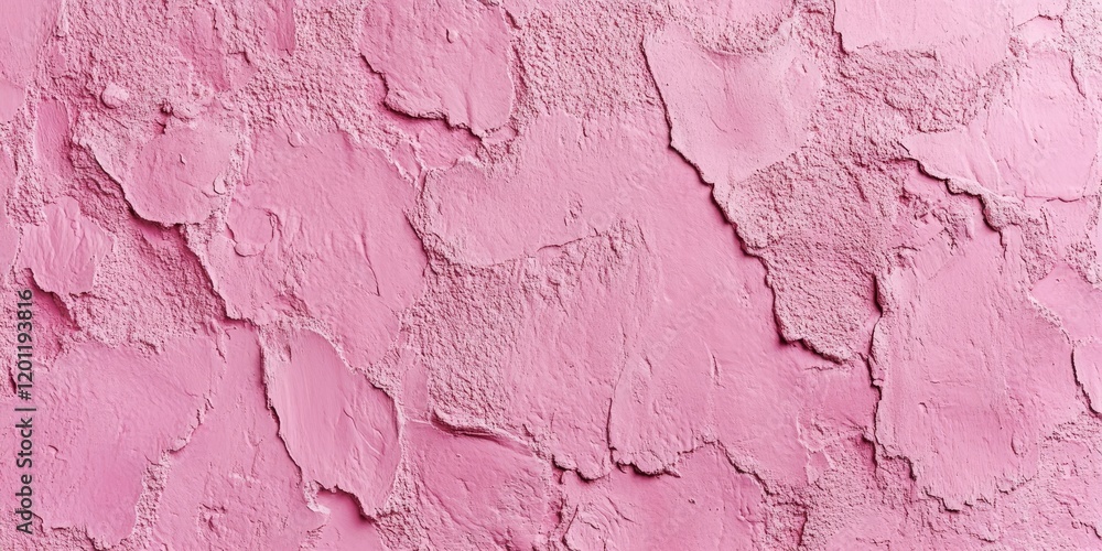 Poster textured pink stucco wall background featuring varied layers and crevices with a smooth finish enhan
