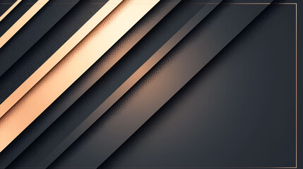 Obraz premium Abstract Diagonal Lines Gold And Dark Gray Background