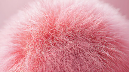 Fototapeta premium Closeup Of 3d Fluffy Textured Ball