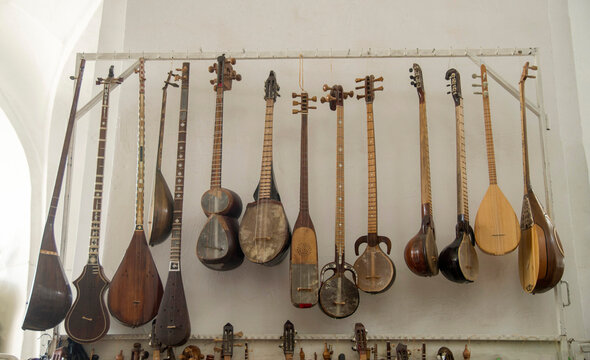 Uzbek traditional stringed musical instruments in Uzbekistan