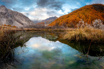 Haute Ubaye dans les alpes de haute Provence 