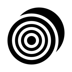Concentric Circles glyph icon
