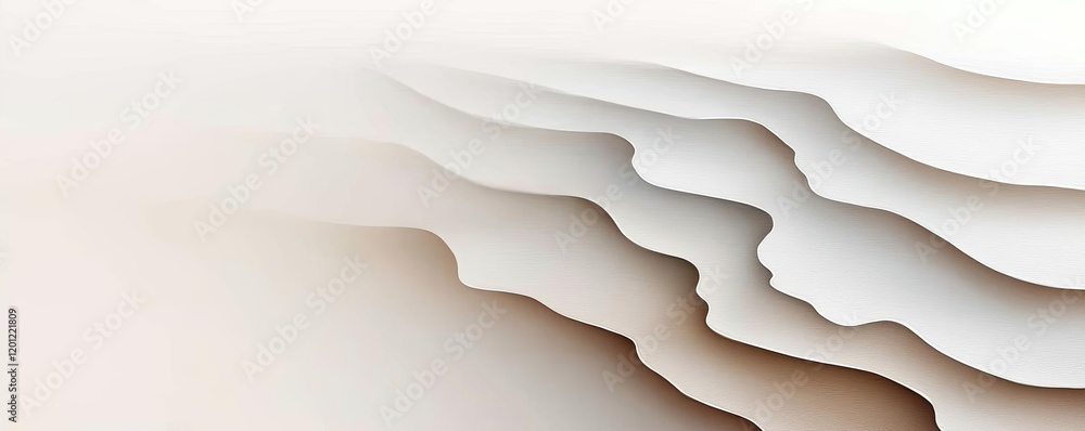 Poster misty watercolor concept. abstract layers create depth and texture, ideal for background designs and