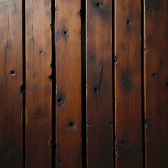 Fototapeta premium Surface of the old brown wood texture. Old dark textured wooden background. Top view.