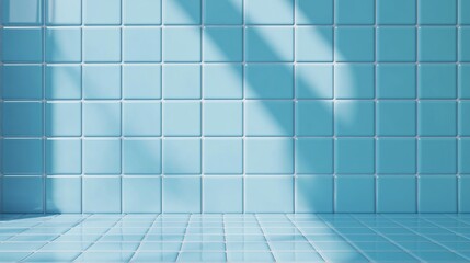 Fototapeta premium Clean, modern tile design for versatile use