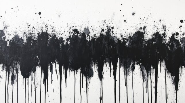 black ink splat