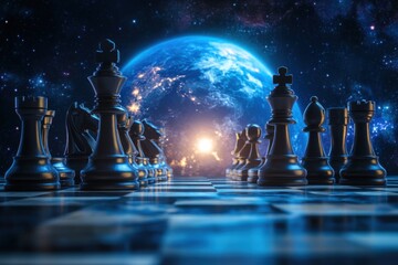 Cosmic Chess: A Strategic Game of Global Proportions