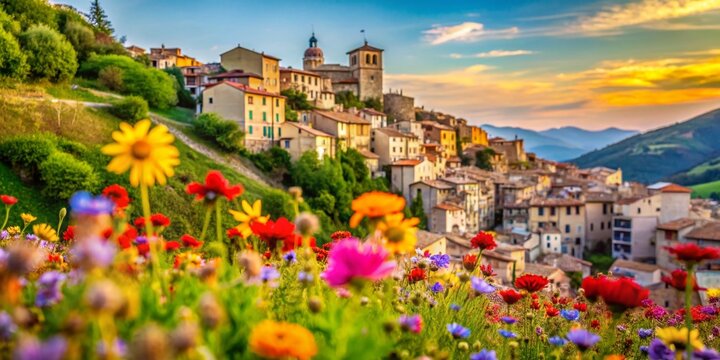 Macro Photography: Vibrant Flowers & Textures of Alatri, Italy