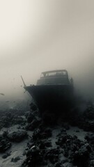 Naklejka premium Ghosts of the Depths