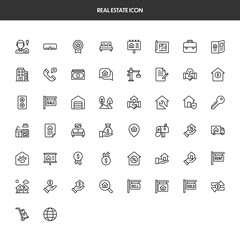 Real Estate Icons Set