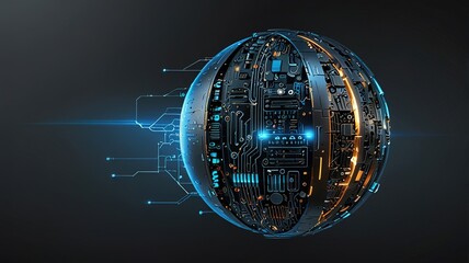 Innovative technology futuristic