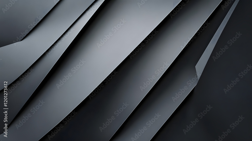 Poster black white dark gray abstract background. geometric pattern shape. line triangle polygon angle. gra