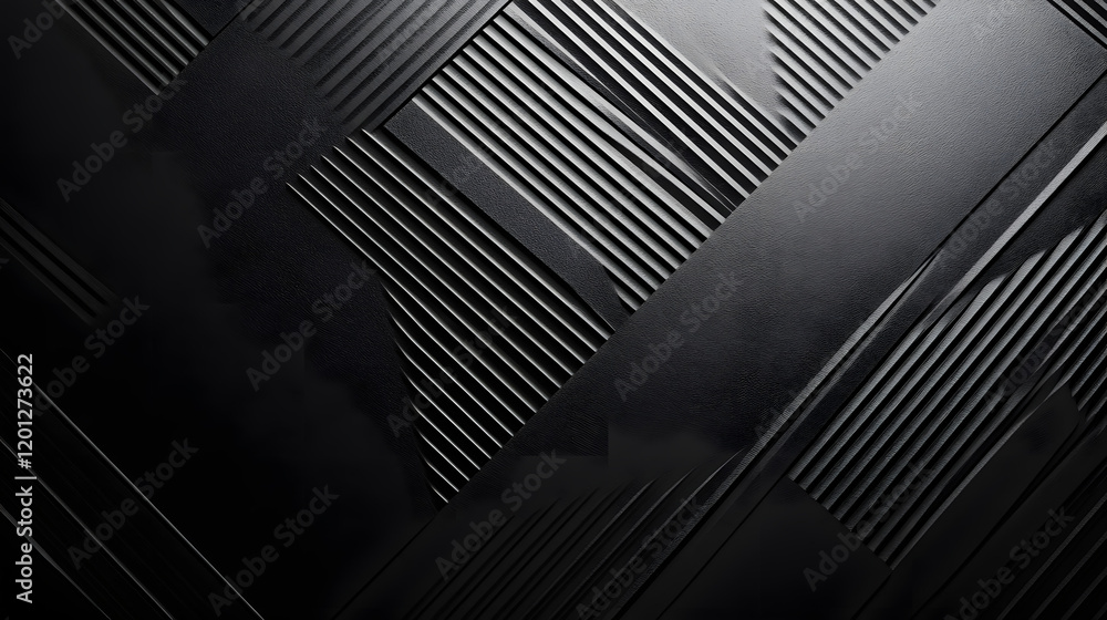 Poster black white dark gray abstract background. geometric pattern shape. line triangle polygon angle. gra
