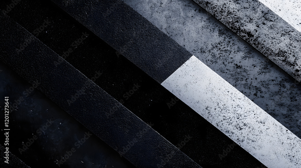 Poster black white dark gray abstract background. geometric pattern shape. line triangle polygon angle. gra