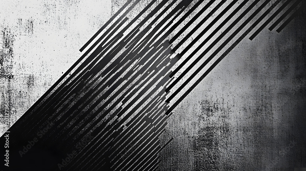 Poster black white dark gray abstract background. geometric pattern shape. line triangle polygon angle. gra