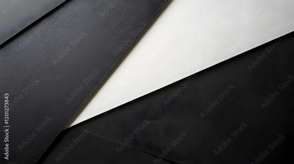 Poster black white dark gray abstract background. geometric pattern shape. line triangle polygon angle. gra