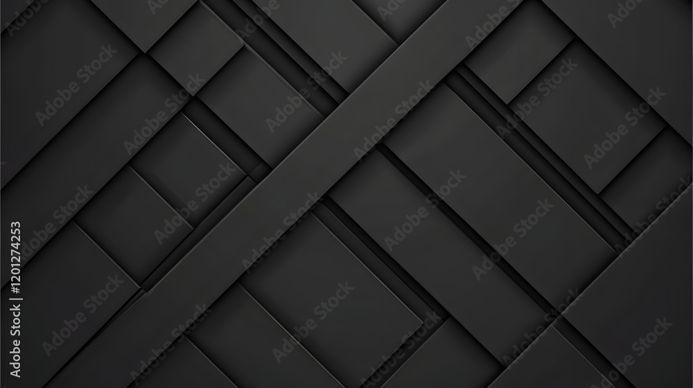 Poster black white dark gray abstract background. geometric pattern shape. line triangle polygon angle. gra