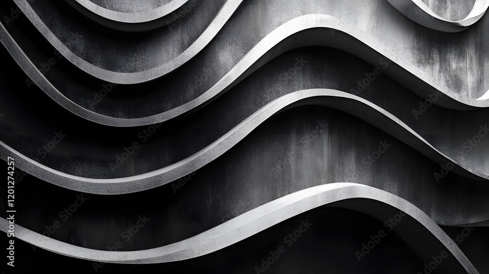 Poster black white dark gray abstract background. geometric pattern shape. line triangle polygon angle. gra