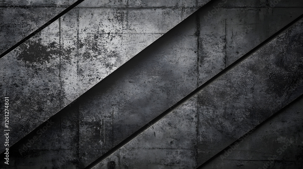 Poster black white dark gray abstract background. geometric pattern shape. line triangle polygon angle. gra
