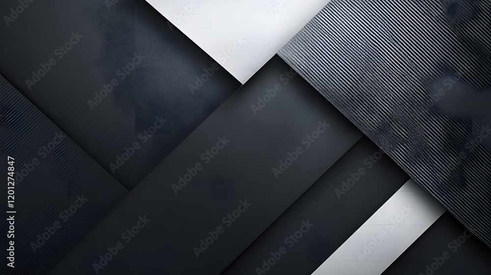 Poster black white dark gray abstract background. geometric pattern shape. line triangle polygon angle. gra