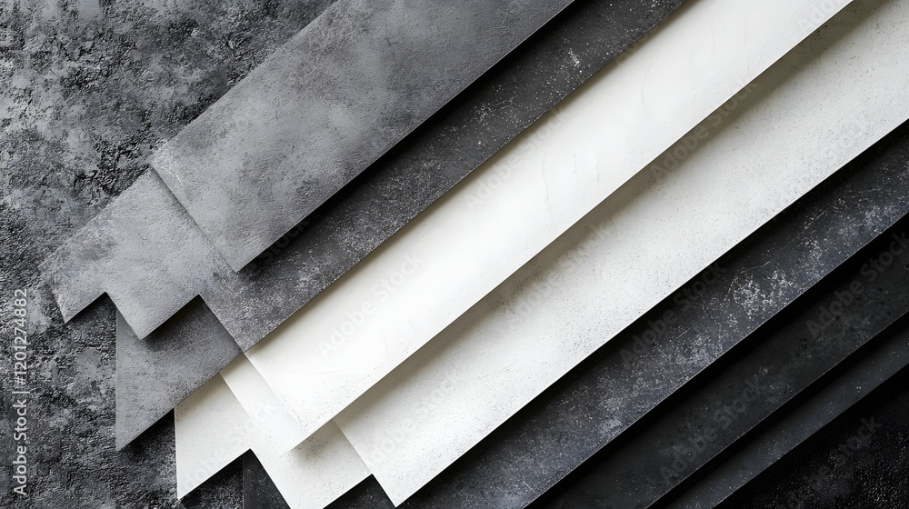 Poster black white dark gray abstract background. geometric pattern shape. line triangle polygon angle. gra