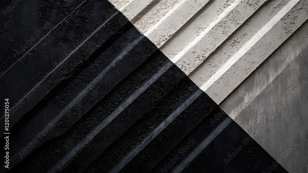 Poster black white dark gray abstract background. geometric pattern shape. line triangle polygon angle. gra