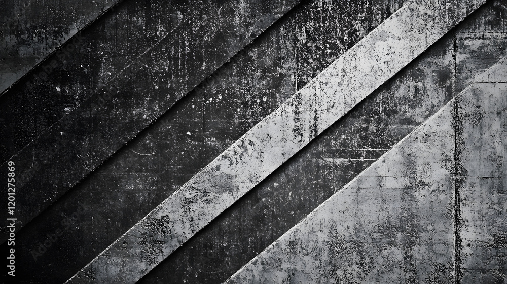 Poster black white dark gray abstract background. geometric pattern shape. line triangle polygon angle. gra