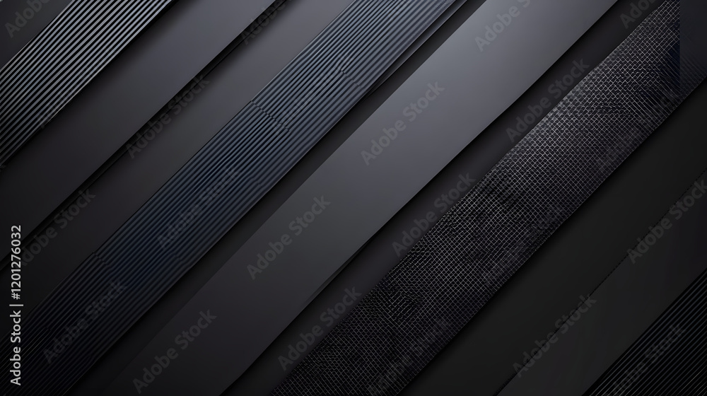 Poster black white dark gray abstract background. geometric pattern shape. line triangle polygon angle. gra