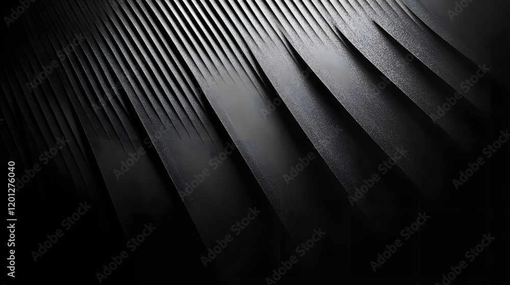 Poster black white dark gray abstract background. geometric pattern shape. line triangle polygon angle. gra