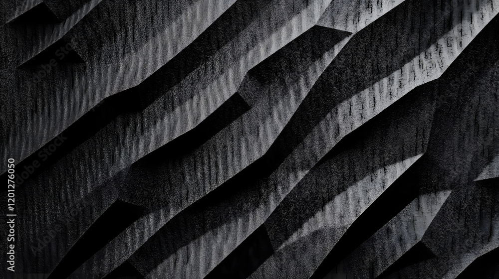 Poster black white dark gray abstract background. geometric pattern shape. line triangle polygon angle. gra