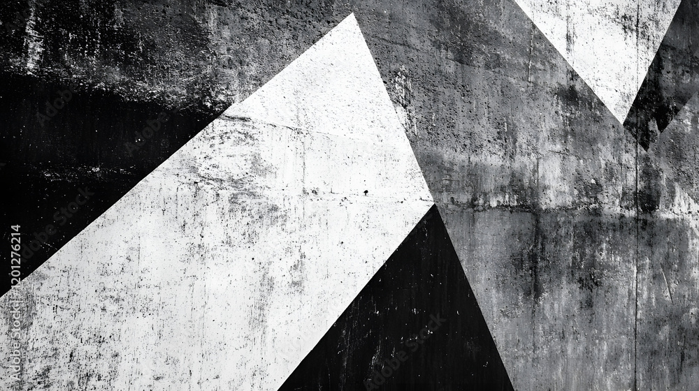 Poster black white dark gray abstract background. geometric pattern shape. line triangle polygon angle. gra