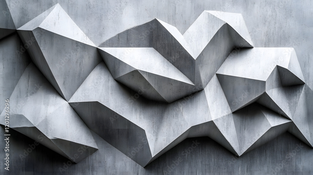 Poster black white dark gray abstract background. geometric pattern shape. line triangle polygon angle. gra